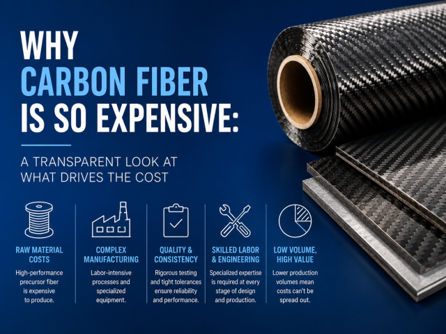 Why Carbon Fiber Is So Expensive: A Transparent Look at What Drives the Cost